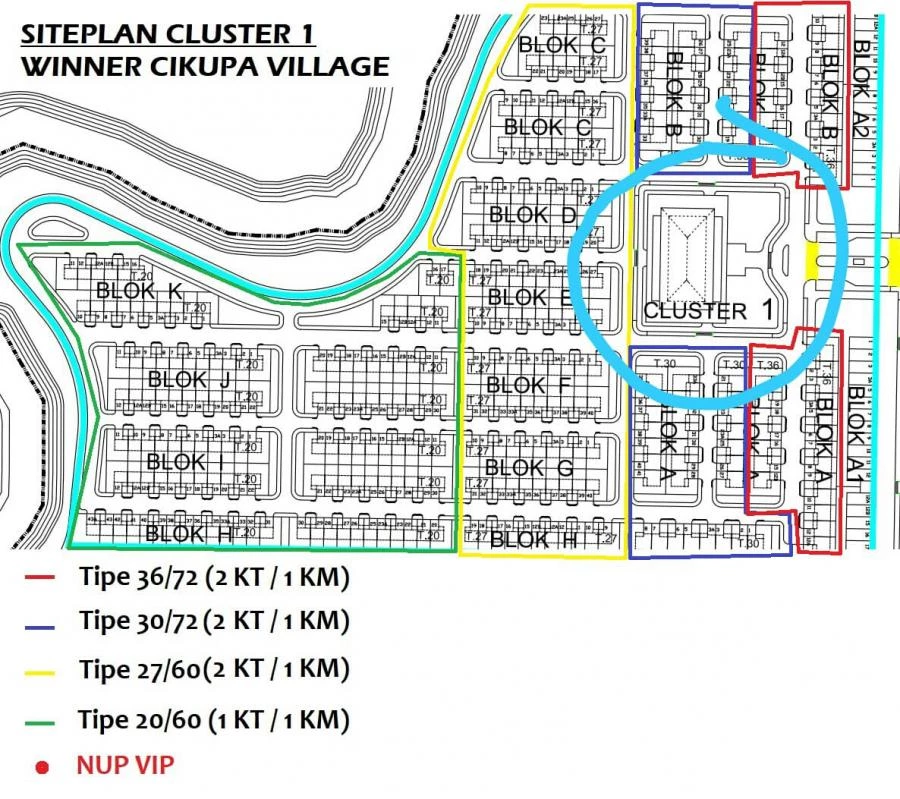 Site-Plan-Cluster-Winner-Cikupa-Village-Tangerang-Smart-City